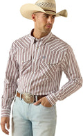 Ariat Men's Pro Series Trae Fitted Snap Shirt, 10071033