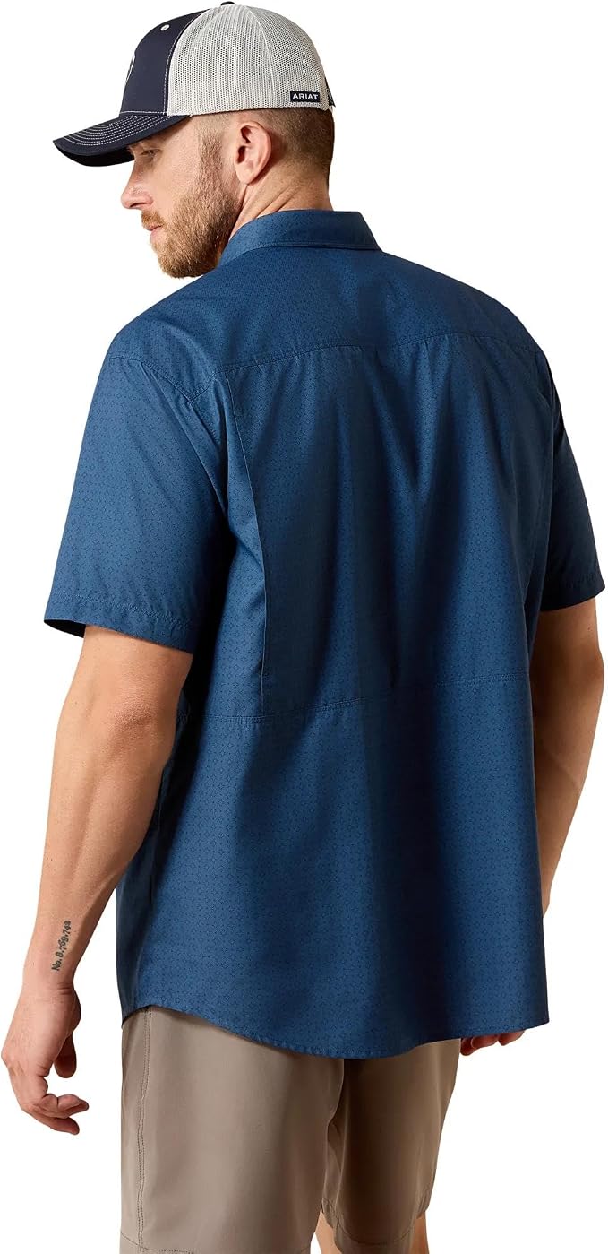Ariat Men's Printed VentTEK Outbound Fitted Shirt, 10071050