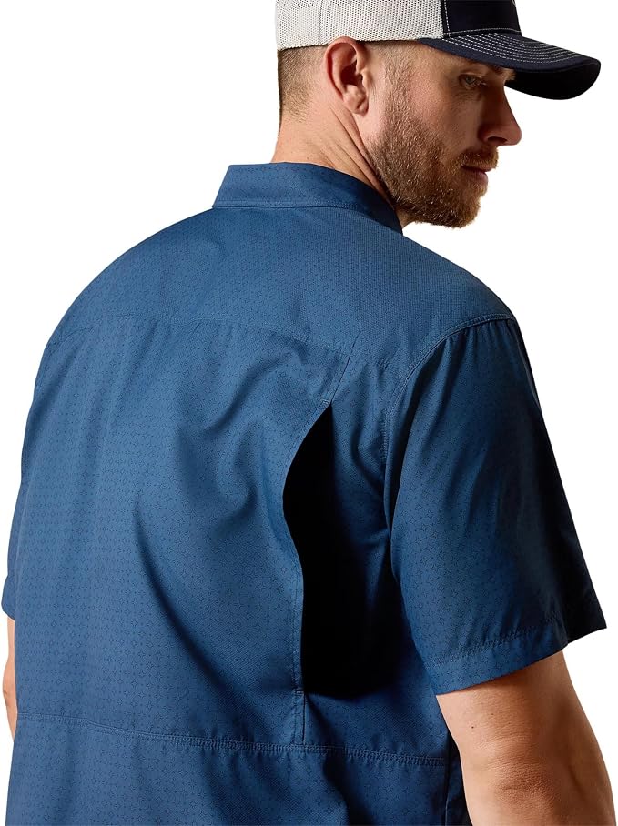 Ariat Men's Printed VentTEK Outbound Fitted Shirt, 10071050