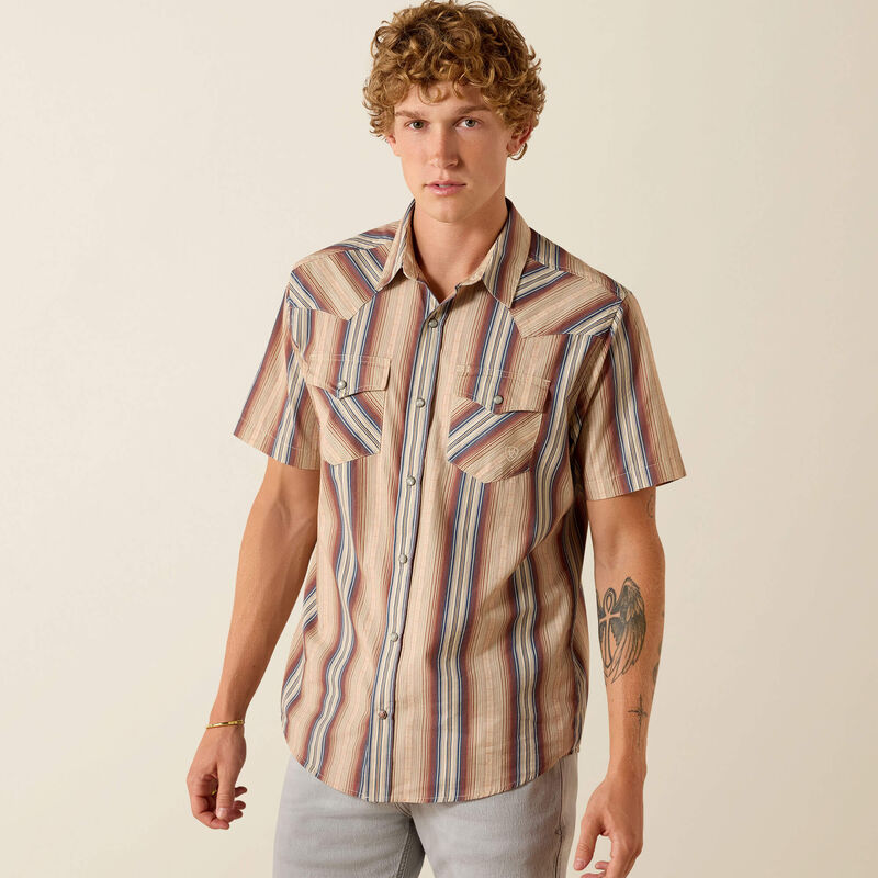 Ariat Men's Retro Haver Fitted Snap Shirt, 10071087