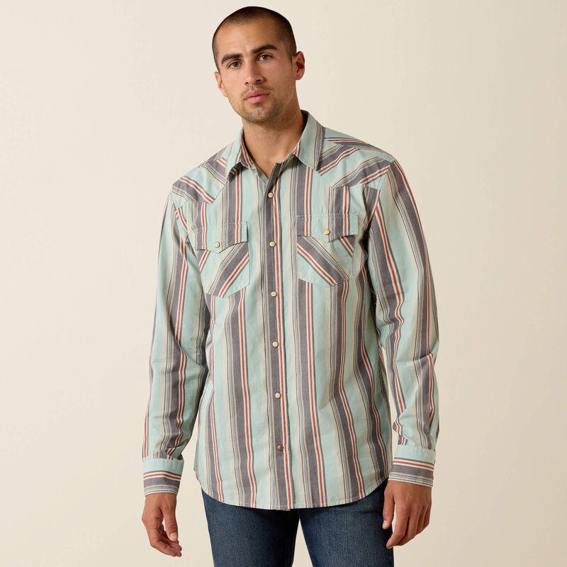 Ariat Men's Retro Hesperus Fitted Snap Shirt, 10071089