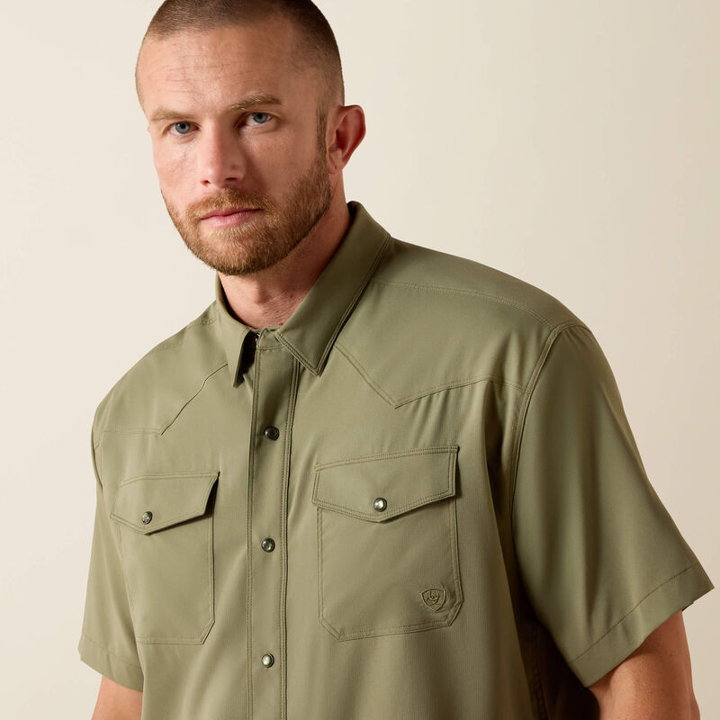 Ariat Men's Western VentTEK Classic Fit Shirt, 10071257