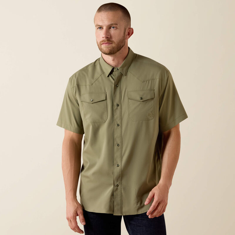 Ariat Men's Western VentTEK Classic Fit Shirt, 10071257