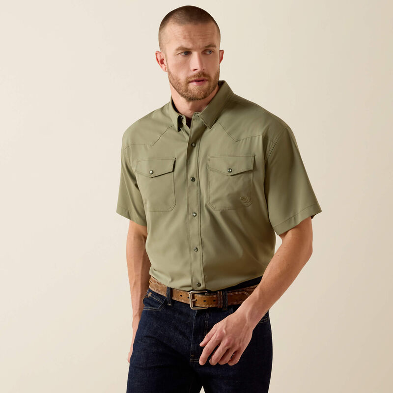 Ariat Men's Western VentTEK Classic Fit Shirt, 10071257