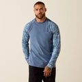 Ariat FR Stretch Camo Baseball T-Shirt 10071499