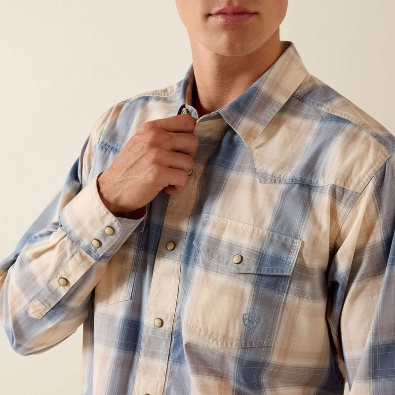 Ariat Men's Retro Horace Fitted Snap Shirt, 10071619