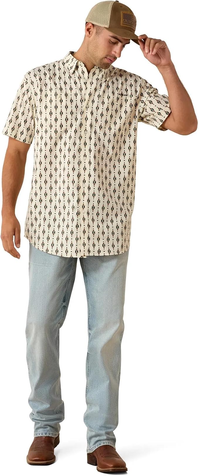 Ariat Men's Printed 360 Airflow Classic Fit Shirt, 10071662