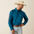 Ariat Men's Team Logo Lightweight Twill Classic Fit Shirt, 10071684
