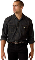 Ariat Men's Retro Halford Fitted Snap Shirt, 10071712