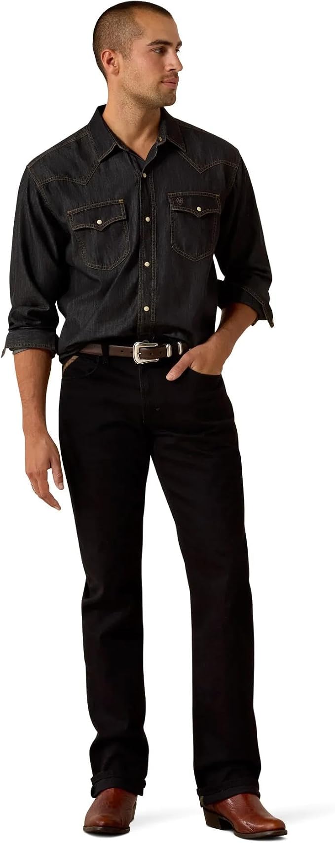 Ariat Men's Retro Halford Fitted Snap Shirt, 10071712