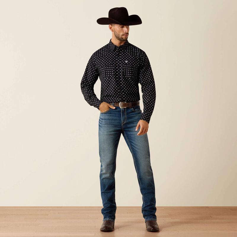 Ariat Men's Truth Fitted Snap Shirt, 10071721