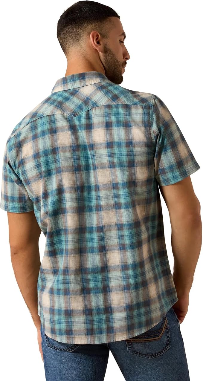 Ariat Men's Retro Halden Fitted Snap Shirt, 10071738