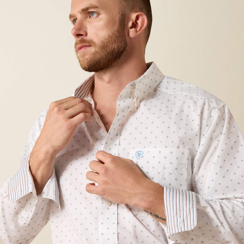 Ariat Men's Wrinkle Free Cal Classic Fit Shirt, 10071752