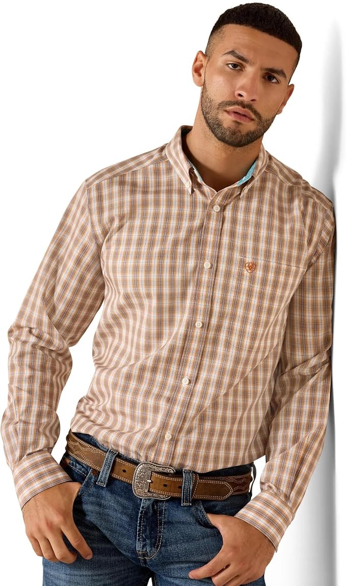 Ariat Men's Wrinkle Free Ayden Classic Fit Shirt, 10071756