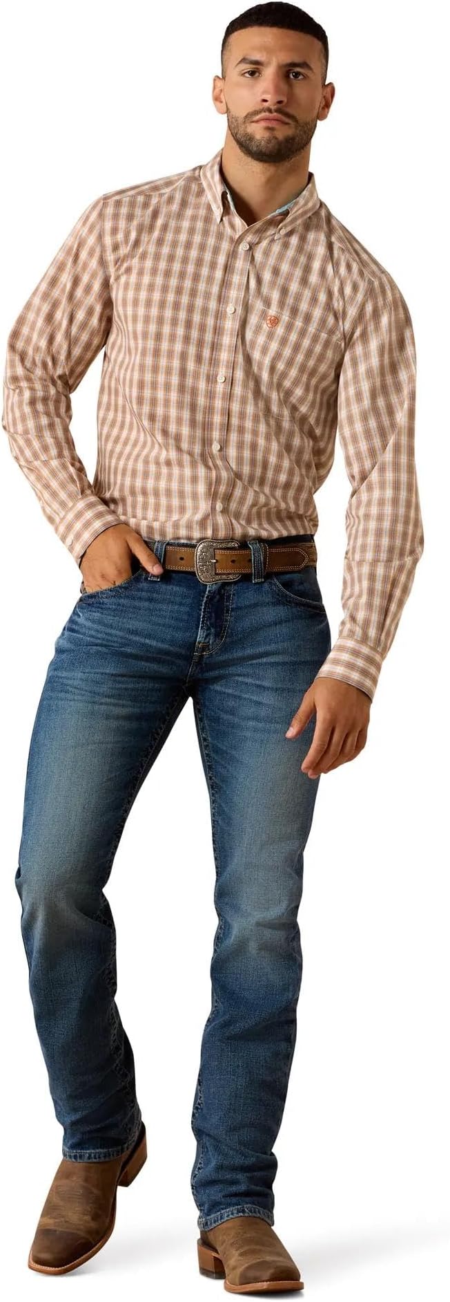 Ariat Men's Wrinkle Free Ayden Classic Fit Shirt, 10071756