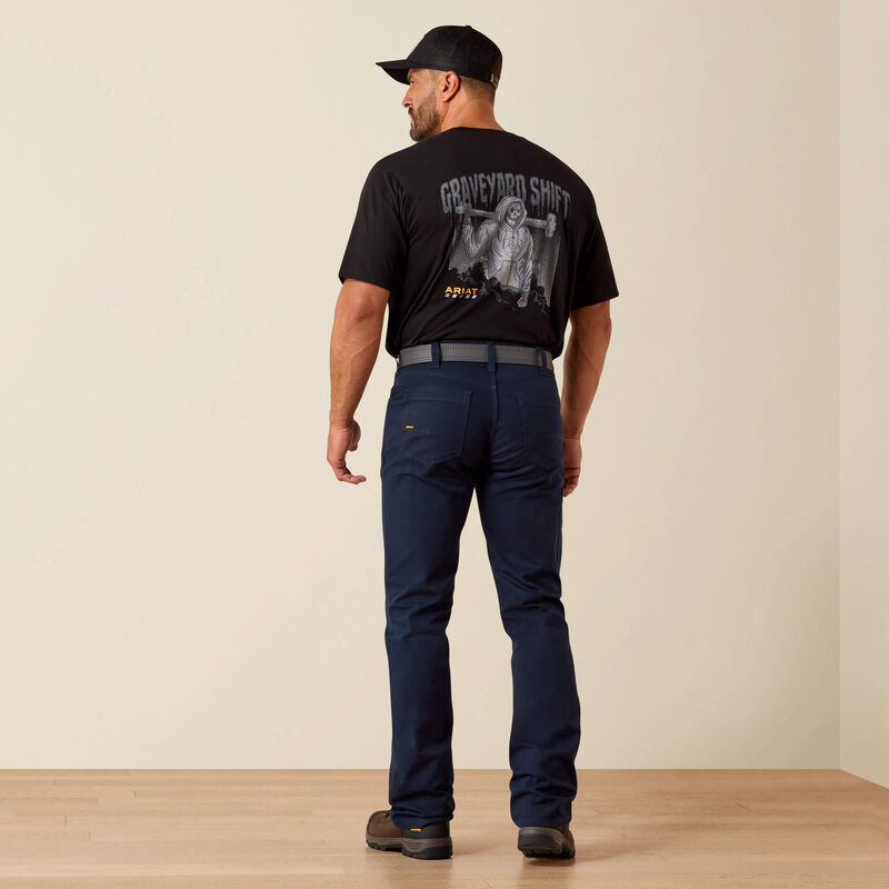 Ariat Men's Rebar M7 DuraStretch Made Tough Straight Pant, 10073010