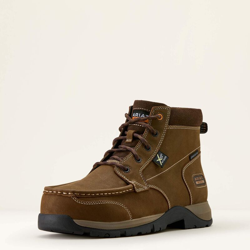 Ariat Men's Edge Chukka 6" Metguard Composite Toe Work Boot, 10073364