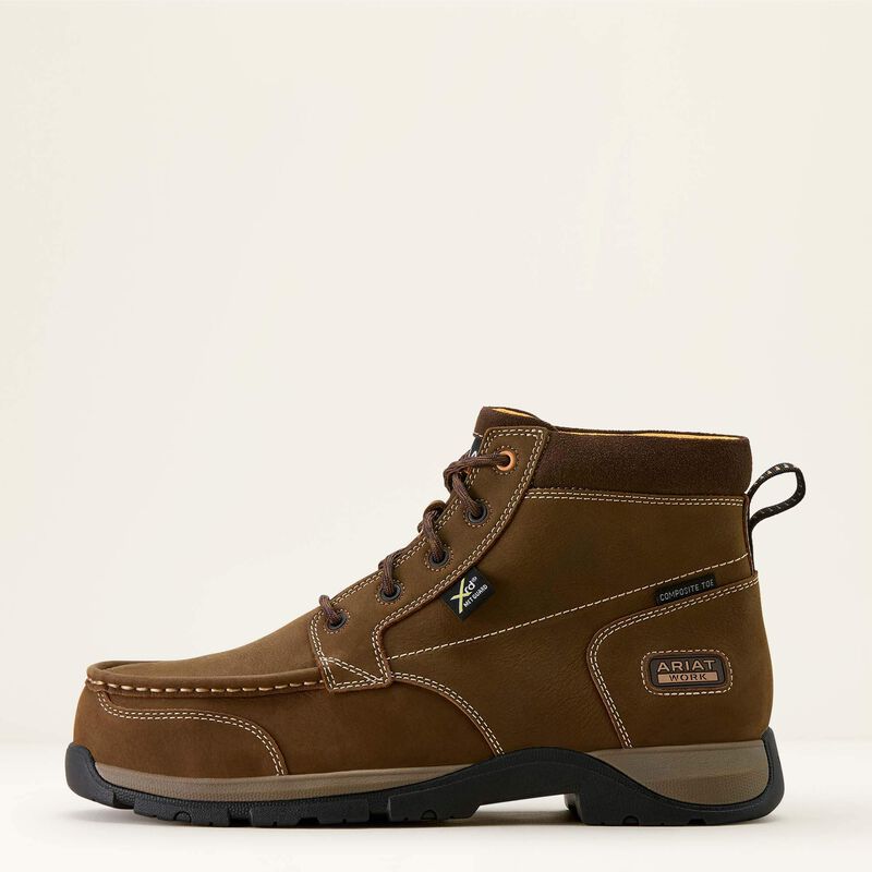 Ariat Men's Edge Chukka 6" Metguard Composite Toe Work Boot, 10073364