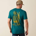 Ariat Men's Bison Wander Flag Classic Fit T-Shirt, 10073412