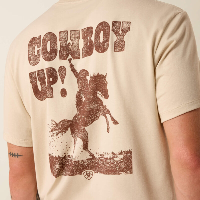 Ariat Men's Cowboy Up Classic Fit T-Shirt, 10073414