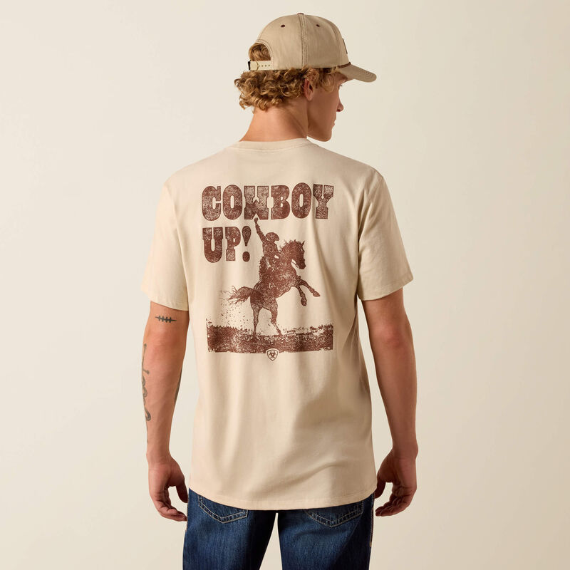 Ariat Men's Cowboy Up Classic Fit T-Shirt, 10073414