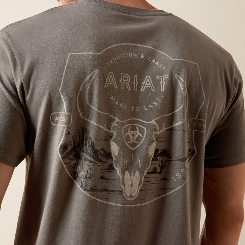 Ariat Men's Desert Badge Tradition Classic Fit T-Shirt, 10073415