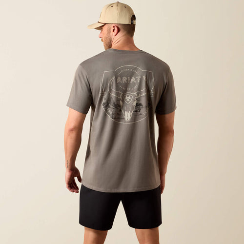 Ariat Men's Desert Badge Tradition Classic Fit T-Shirt, 10073415