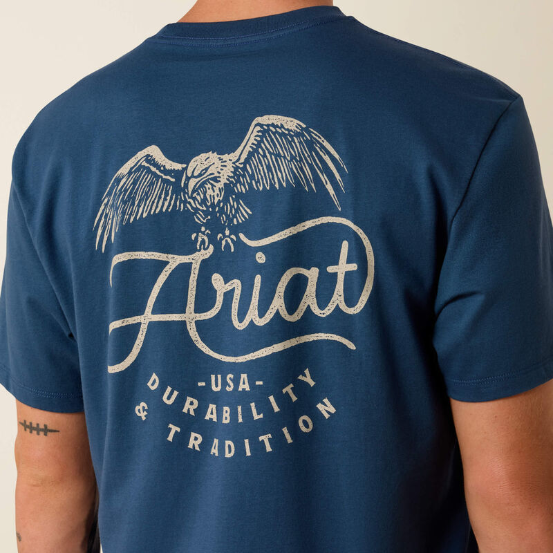 Ariat Men's Drop Down Eagle Classic Fit T-Shirt, 10073417