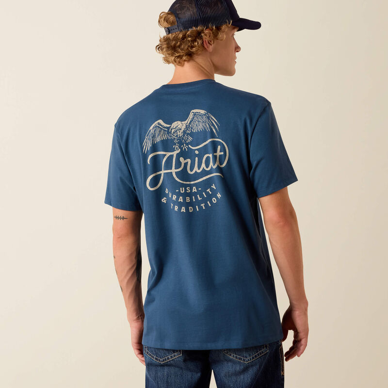 Ariat Men's Drop Down Eagle Classic Fit T-Shirt, 10073417