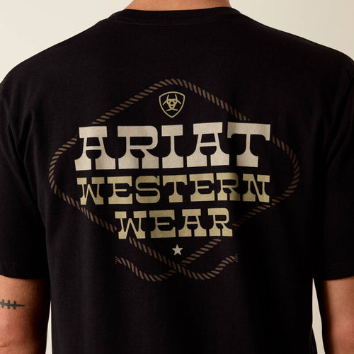 Ariat Men's Country and Western Lockup Classic Fit T-Shirt, 10073418