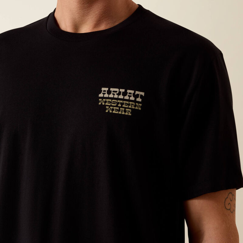Ariat Men's Country and Western Lockup Classic Fit T-Shirt, 10073418