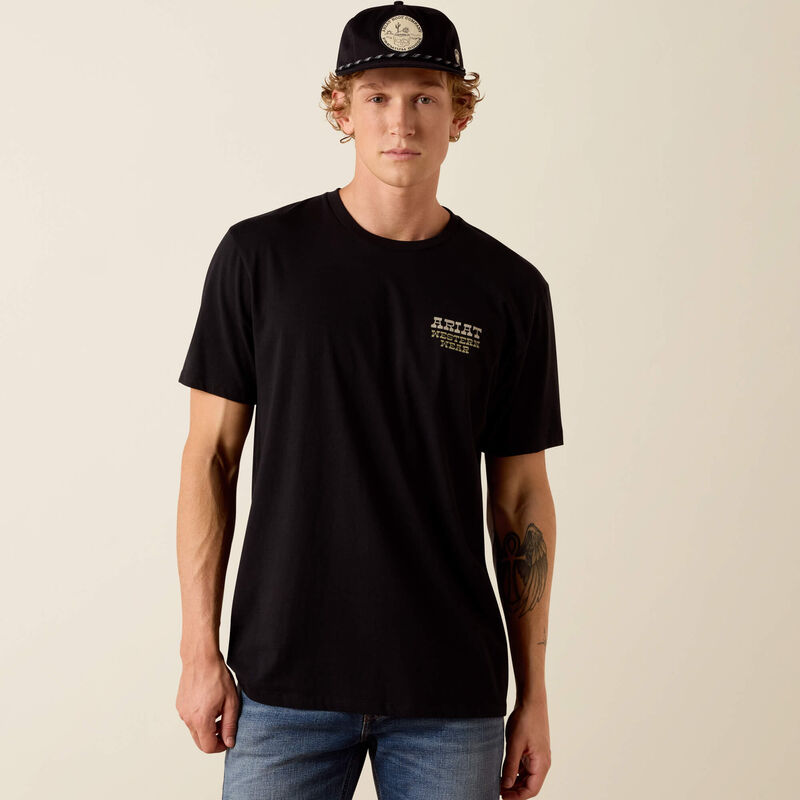 Ariat Men's Country and Western Lockup Classic Fit T-Shirt, 10073418