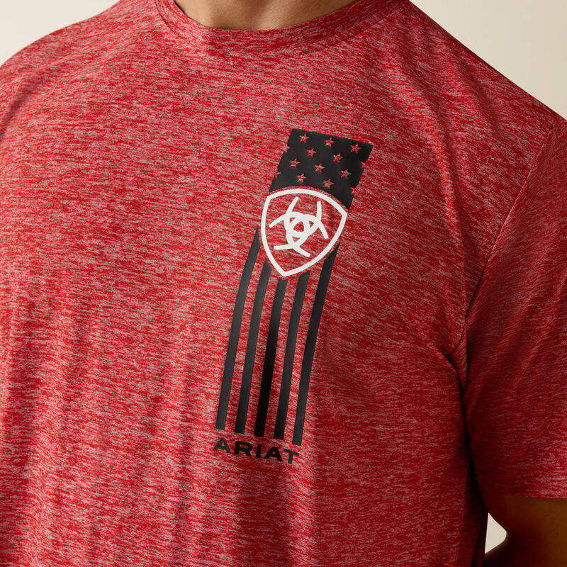 Ariat Men's Patriot Stripe T-Shirt, 10073441