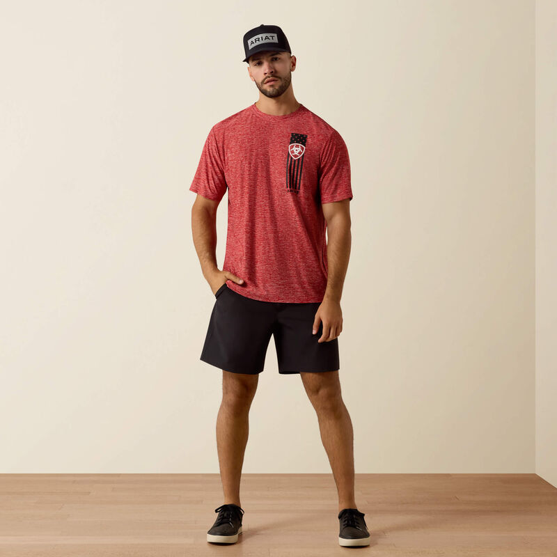Ariat Men's Patriot Stripe T-Shirt, 10073441