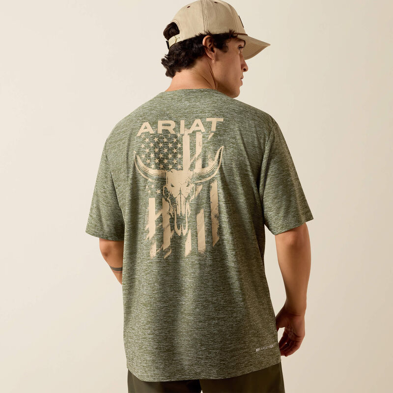Ariat Men's Longskull Freedom T-Shirt, 10073442
