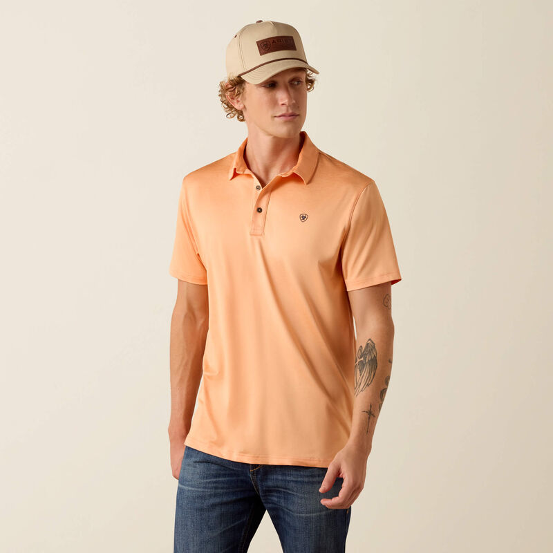 Ariat Men's Charger 2.0 Fitted Polo, 10073465