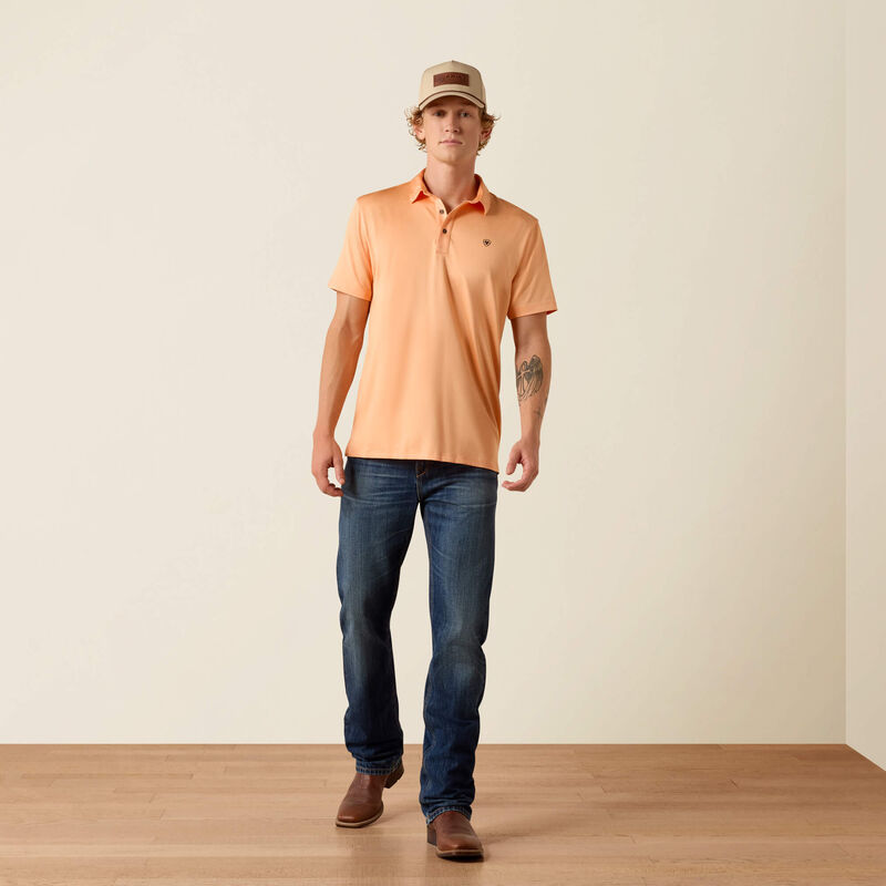 Ariat Men's Charger 2.0 Fitted Polo, 10073465