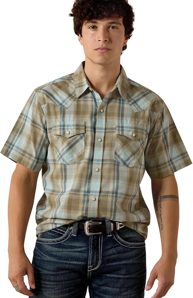 Ariat Men's Retro Hawke Fitted Snap Shirt, 10073577