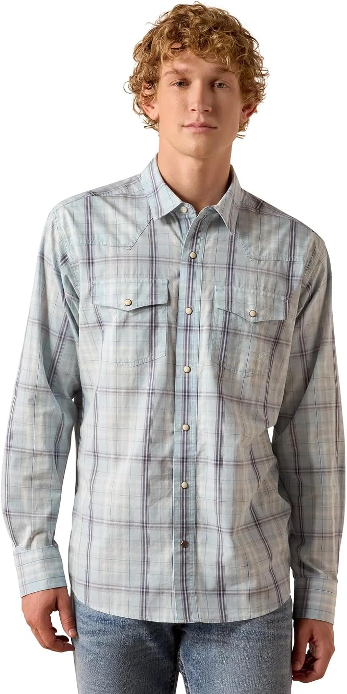 Ariat Men's Retro Fitted Snap Shirt, 10073579