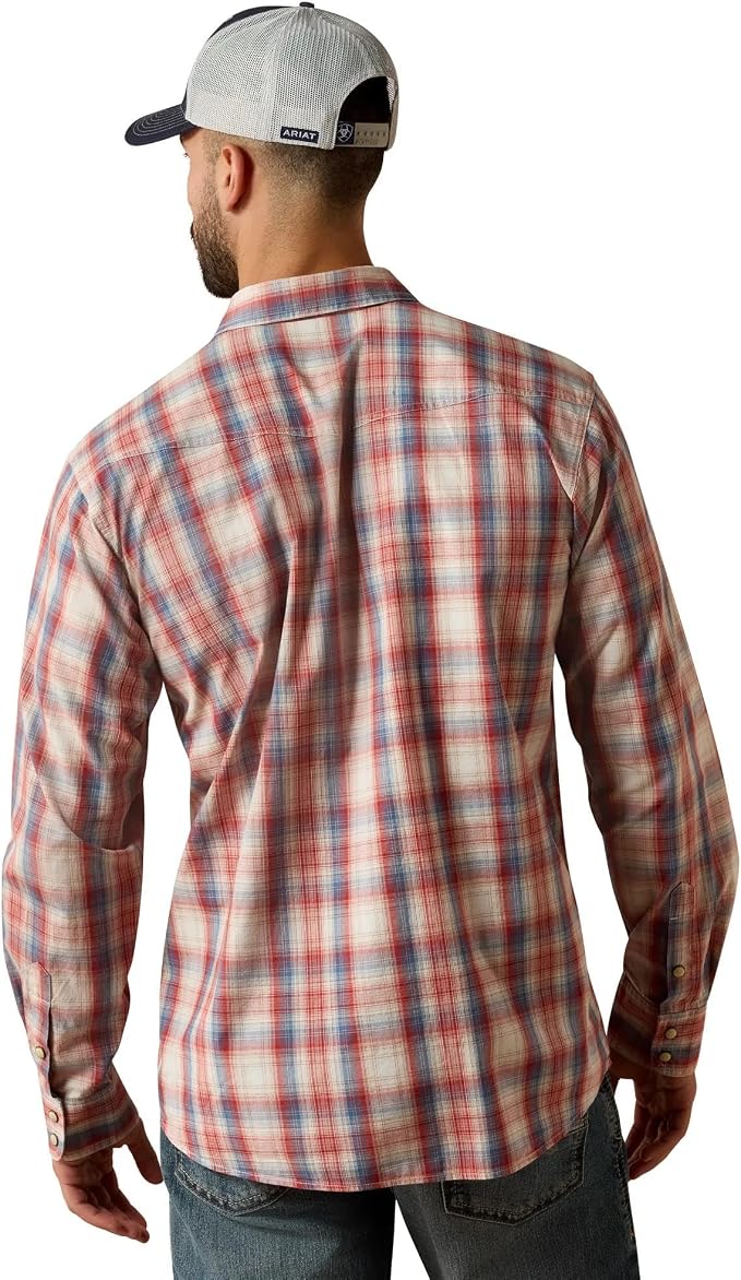 Ariat Men's Retro Hodge Fitted Snap Shirt, 10073580