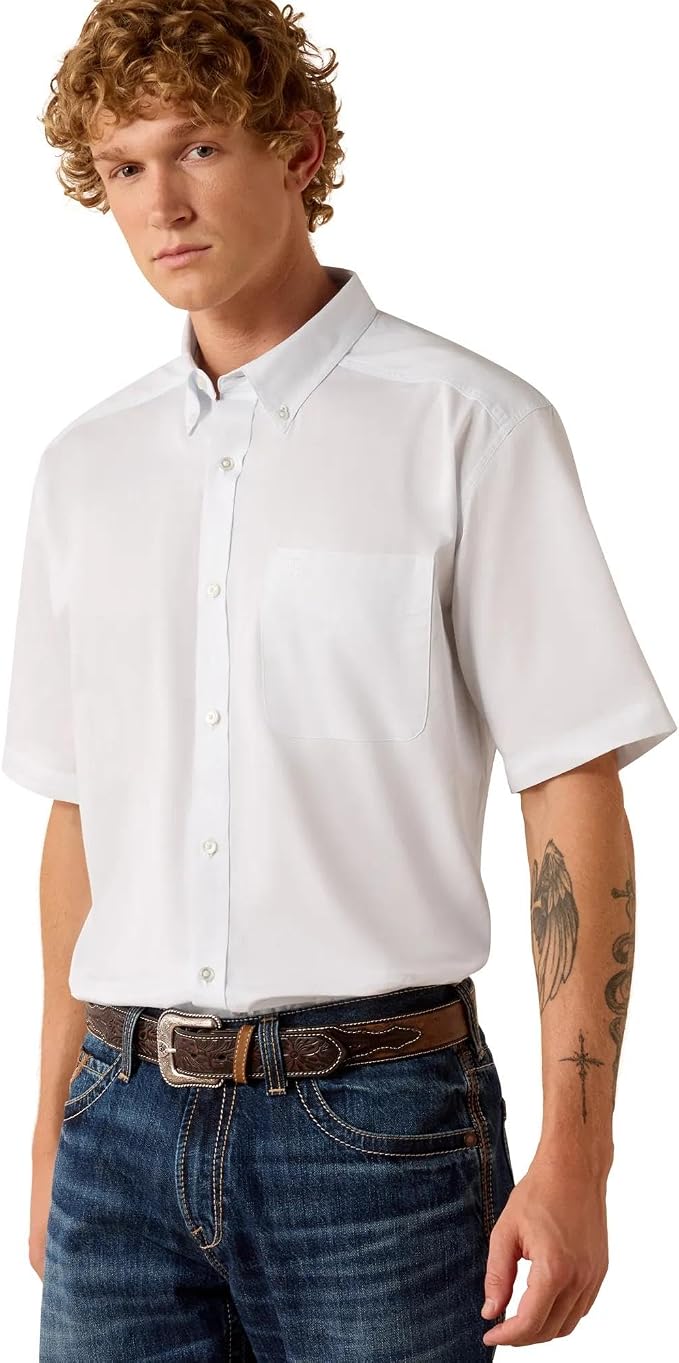 Ariat Men's Lightweight Twill Classic Fit Shirt, 10073615