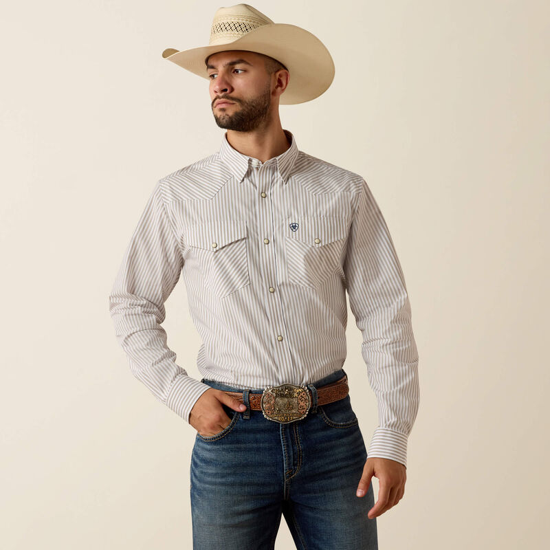 Ariat Men's Pro Series Frasier Fitted Snap Shirt, 10073619
