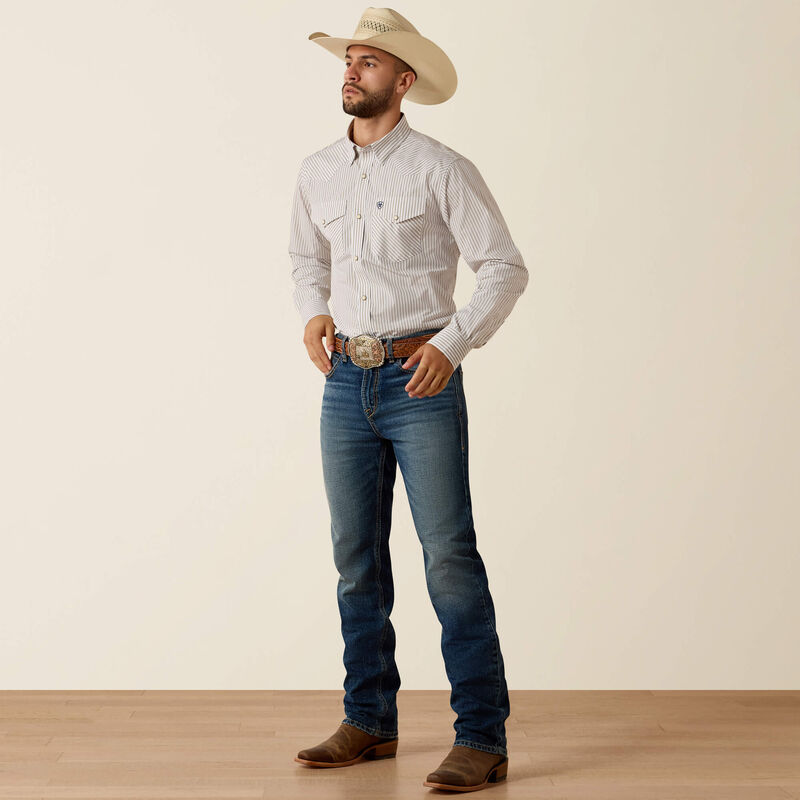 Ariat Men's Pro Series Frasier Fitted Snap Shirt, 10073619