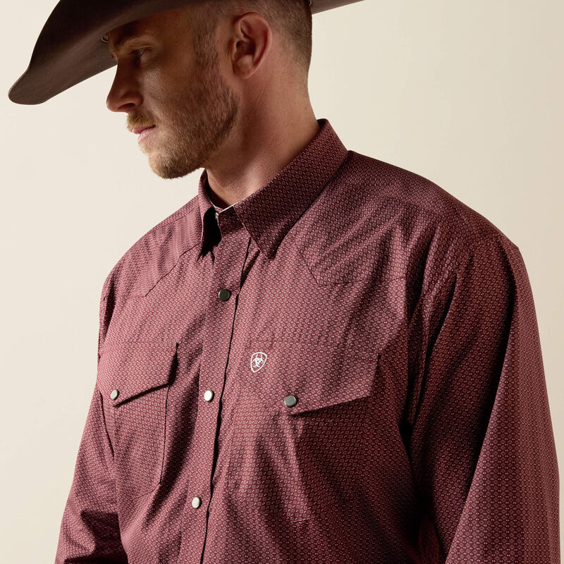 Ariat Men's Wrinkle Free Dion Classic Fit Snap Shirt, 10073656