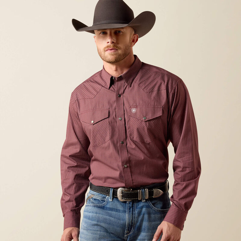 Ariat Men's Wrinkle Free Dion Classic Fit Snap Shirt, 10073656