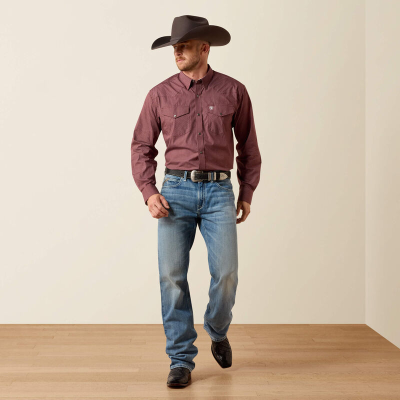 Ariat Men's Wrinkle Free Dion Classic Fit Snap Shirt, 10073656