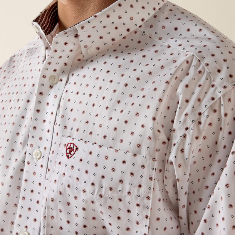 Ariat Men's Wrinkle Free Waverly Classic Fit Shirt, 10073681