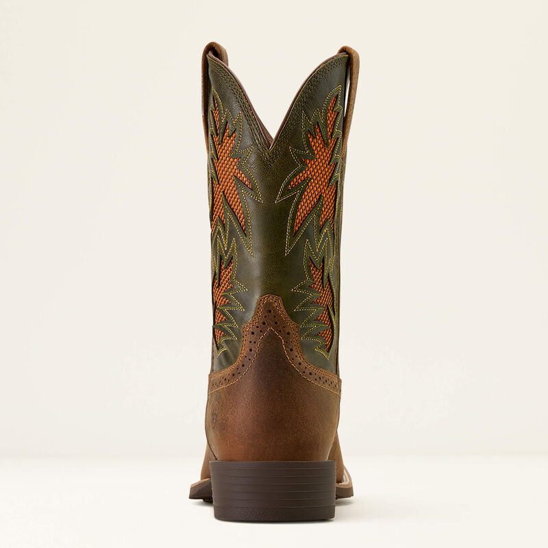 Ariat Men's Sport Cool VentTEK Wide Square Toe Cowboy Boot, 10074161