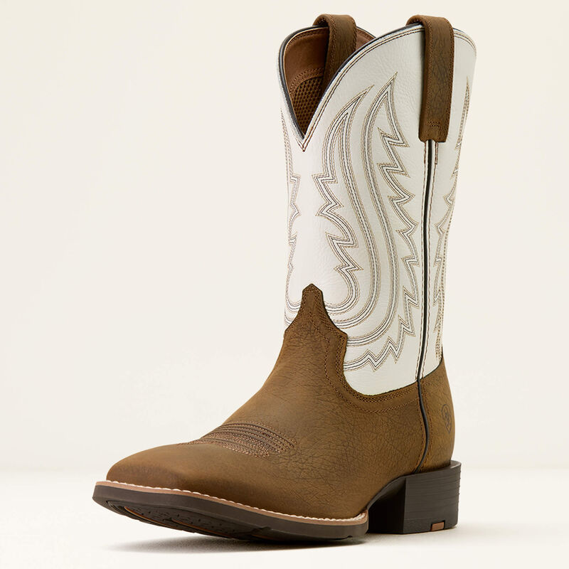Ariat Men's Sport Big Country Wide Square Toe Cowboy Boot, 10074165