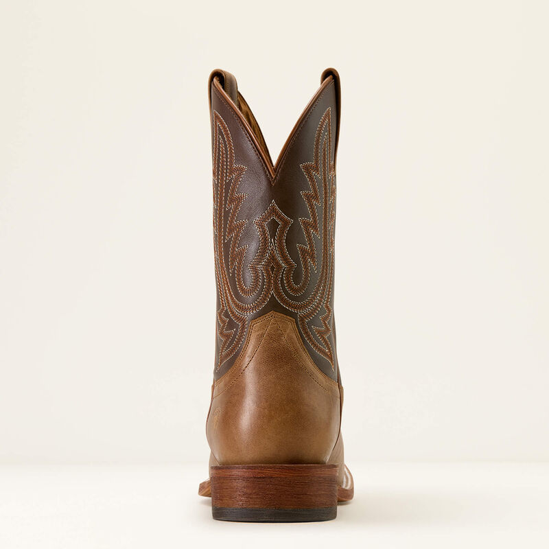 Ariat Men's County Roads Wide Square Toe Cowboy Boot, 10074250